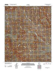 Rawhide Wash Arizona Historical topographic map, 1:24000 scale, 7.5 X 7.5 Minute, Year 2011