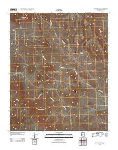 Rawhide Wash Arizona Historical topographic map, 1:24000 scale, 7.5 X 7.5 Minute, Year 2011
