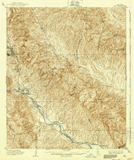 Ray Arizona Historical topographic map, 1:62500 scale, 15 X 15 Minute, Year 1910