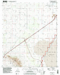 Red Bird Hills Arizona Historical topographic map, 1:24000 scale, 7.5 X 7.5 Minute, Year 1996
