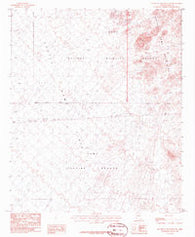 Red Bluff Mountain NW Arizona Historical topographic map, 1:24000 scale, 7.5 X 7.5 Minute, Year 1986