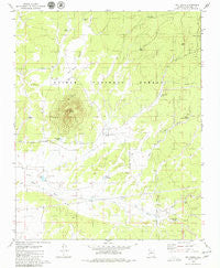 Red Butte Arizona Historical topographic map, 1:24000 scale, 7.5 X 7.5 Minute, Year 1979