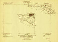 Red Butte Arizona Historical topographic map, 1:48000 scale, 15 X 15 Minute, Year 1921