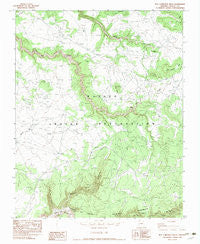 Red Cornfield Mesa Arizona Historical topographic map, 1:24000 scale, 7.5 X 7.5 Minute, Year 1982