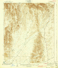 Red Hill Arizona Historical topographic map, 1:62500 scale, 15 X 15 Minute, Year 1939