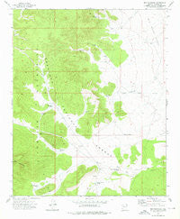 Red Mountain Arizona Historical topographic map, 1:24000 scale, 7.5 X 7.5 Minute, Year 1973