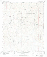 Red Picacho Arizona Historical topographic map, 1:24000 scale, 7.5 X 7.5 Minute, Year 1964