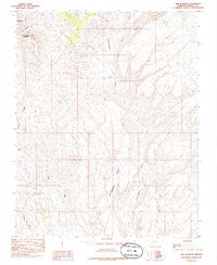 Red Pockets Arizona Historical topographic map, 1:24000 scale, 7.5 X 7.5 Minute, Year 1985
