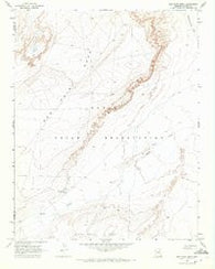 Red Point Mesa Arizona Historical topographic map, 1:24000 scale, 7.5 X 7.5 Minute, Year 1968