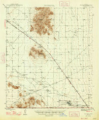 Red Rock Arizona Historical topographic map, 1:62500 scale, 15 X 15 Minute, Year 1947