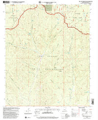 Red Top Mountain Arizona Historical topographic map, 1:24000 scale, 7.5 X 7.5 Minute, Year 1998