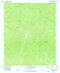Red Top Mtn. Arizona Historical topographic map, 1:24000 scale, 7.5 X 7.5 Minute, Year 1977
