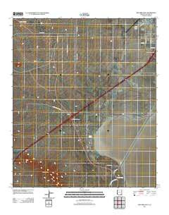 Red Bird Hills Arizona Historical topographic map, 1:24000 scale, 7.5 X 7.5 Minute, Year 2011
