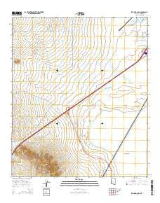 Red Bird Hills Arizona Current topographic map, 1:24000 scale, 7.5 X 7.5 Minute, Year 2014