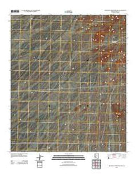 Red Bluff Mountain NW Arizona Historical topographic map, 1:24000 scale, 7.5 X 7.5 Minute, Year 2011