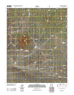 Red Butte Arizona Historical topographic map, 1:24000 scale, 7.5 X 7.5 Minute, Year 2012