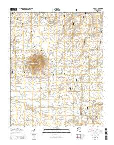 Red Butte Arizona Current topographic map, 1:24000 scale, 7.5 X 7.5 Minute, Year 2014