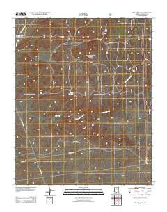 Red Butte SW Arizona Historical topographic map, 1:24000 scale, 7.5 X 7.5 Minute, Year 2012