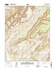 Red Clay Wash Arizona Current topographic map, 1:24000 scale, 7.5 X 7.5 Minute, Year 2014