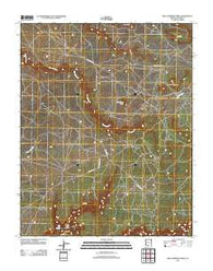 Red Cornfield Mesa Arizona Historical topographic map, 1:24000 scale, 7.5 X 7.5 Minute, Year 2011