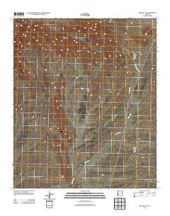 Red Hill NE Arizona Historical topographic map, 1:24000 scale, 7.5 X 7.5 Minute, Year 2011