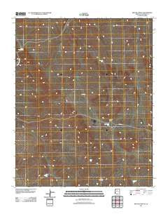 Red Hill Ranch Arizona Historical topographic map, 1:24000 scale, 7.5 X 7.5 Minute, Year 2011