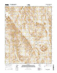 Red Hill Ranch Arizona Current topographic map, 1:24000 scale, 7.5 X 7.5 Minute, Year 2014