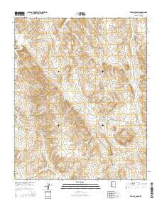 Red Hill Ranch Arizona Current topographic map, 1:24000 scale, 7.5 X 7.5 Minute, Year 2014