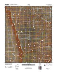 Red Mesa Arizona Historical topographic map, 1:24000 scale, 7.5 X 7.5 Minute, Year 2011