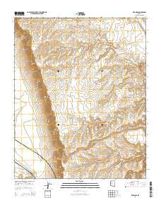 Red Mesa Arizona Current topographic map, 1:24000 scale, 7.5 X 7.5 Minute, Year 2014