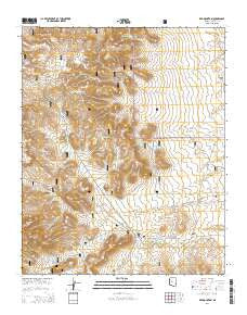 Red Mountain Arizona Current topographic map, 1:24000 scale, 7.5 X 7.5 Minute, Year 2014