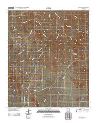 Red Picacho Arizona Historical topographic map, 1:24000 scale, 7.5 X 7.5 Minute, Year 2011