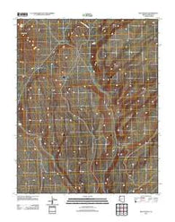 Red Pockets Arizona Historical topographic map, 1:24000 scale, 7.5 X 7.5 Minute, Year 2011