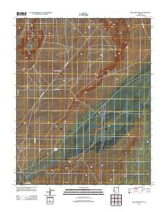 Red Point Mesa Arizona Historical topographic map, 1:24000 scale, 7.5 X 7.5 Minute, Year 2011