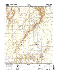 Red Point Mesa Arizona Current topographic map, 1:24000 scale, 7.5 X 7.5 Minute, Year 2014