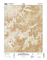 Red Slide Peak Arizona Current topographic map, 1:24000 scale, 7.5 X 7.5 Minute, Year 2014