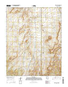 Red Valley Arizona Current topographic map, 1:24000 scale, 7.5 X 7.5 Minute, Year 2014