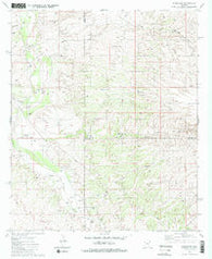 Redington Arizona Historical topographic map, 1:24000 scale, 7.5 X 7.5 Minute, Year 1981