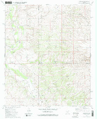 Redington Arizona Historical topographic map, 1:24000 scale, 7.5 X 7.5 Minute, Year 1981