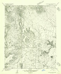 Redrock Valley NW Arizona Historical topographic map, 1:24000 scale, 7.5 X 7.5 Minute, Year 1953