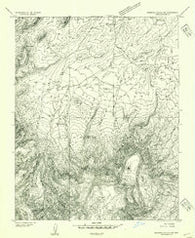 Redrock Valley SW Arizona Historical topographic map, 1:24000 scale, 7.5 X 7.5 Minute, Year 1953