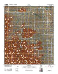 Reiley Peak Arizona Historical topographic map, 1:24000 scale, 7.5 X 7.5 Minute, Year 2011