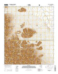 Reiley Peak Arizona Current topographic map, 1:24000 scale, 7.5 X 7.5 Minute, Year 2014