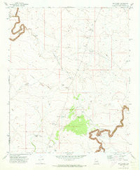 Relic Point Arizona Historical topographic map, 1:24000 scale, 7.5 X 7.5 Minute, Year 1970