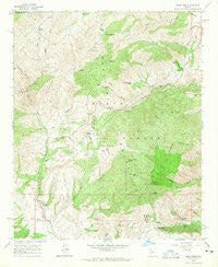 Reno Pass Arizona Historical topographic map, 1:24000 scale, 7.5 X 7.5 Minute, Year 1964