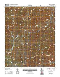 Reno Pass Arizona Historical topographic map, 1:24000 scale, 7.5 X 7.5 Minute, Year 2011