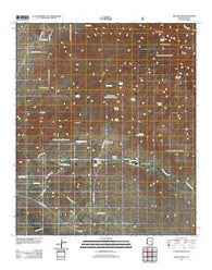 Rincon Peak Arizona Historical topographic map, 1:24000 scale, 7.5 X 7.5 Minute, Year 2011