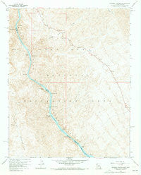 Ringbolt Rapids Arizona Historical topographic map, 1:24000 scale, 7.5 X 7.5 Minute, Year 1959
