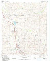 Rio Rico Arizona Historical topographic map, 1:24000 scale, 7.5 X 7.5 Minute, Year 1981
