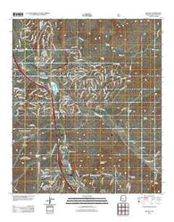 Rio Rico Arizona Historical topographic map, 1:24000 scale, 7.5 X 7.5 Minute, Year 2012